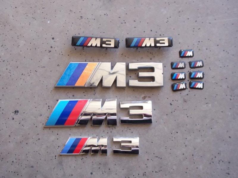 M Emblems "variety sizes" BimmerFest BMW Forum